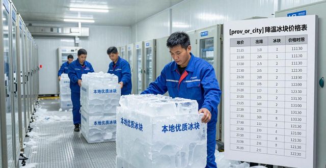 广州从化降温冰块多少钱一吨？本地制冰厂报价来了